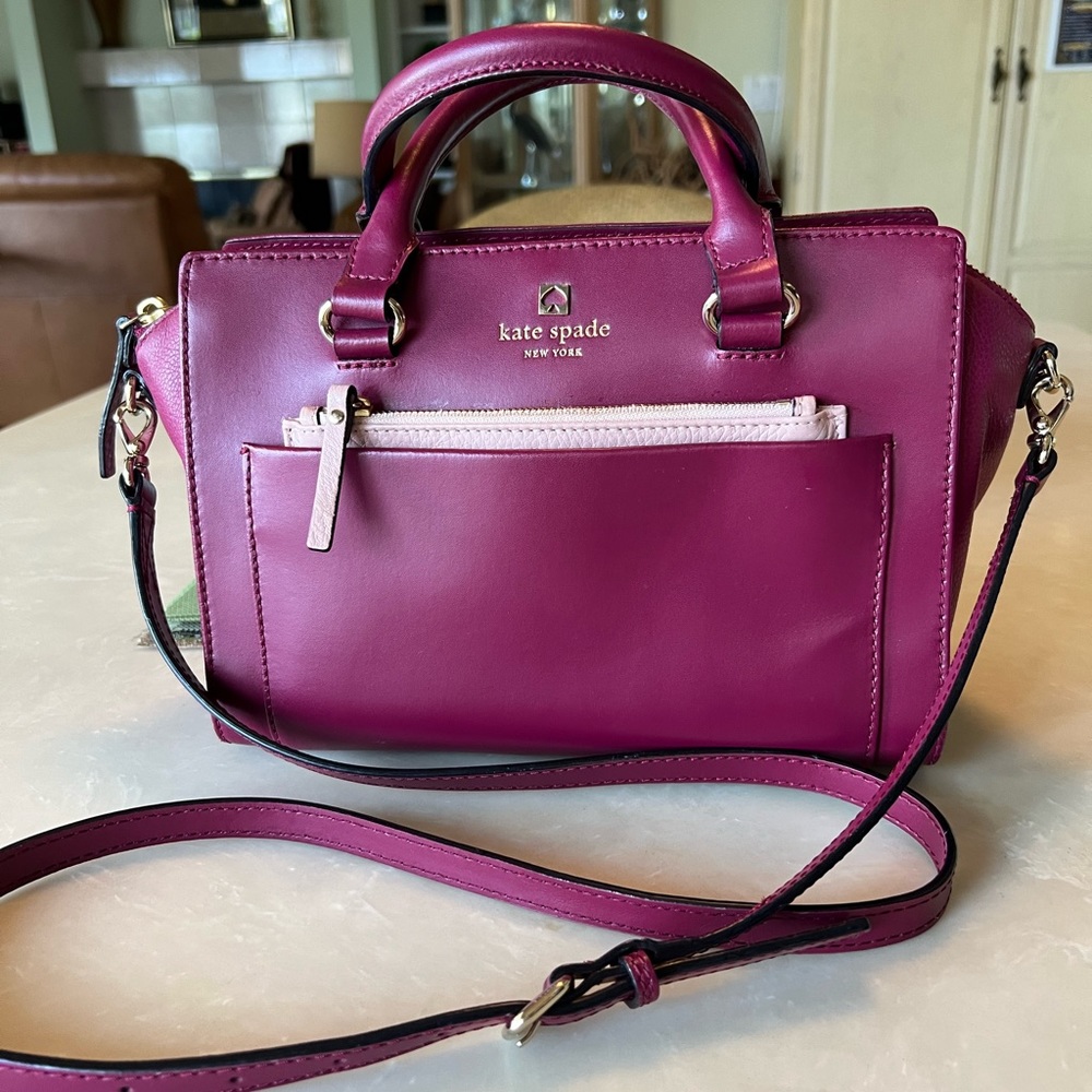 Kate Spade Hadley Street Mini Bernadine Satchel/ Crossbody